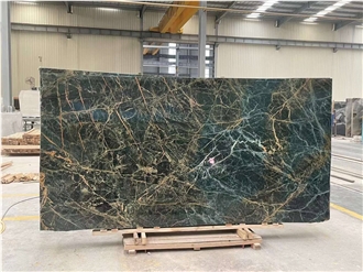 Dark Green Marble Slabs