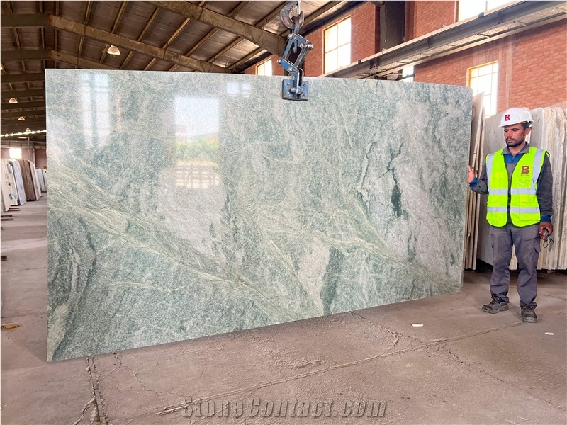 Iran Green Granite Slabs - COSTA ESMERALDA S2