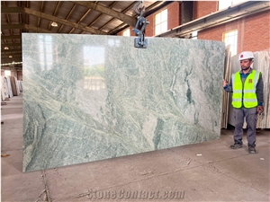 Iran Green Granite Slabs - COSTA ESMERALDA S2
