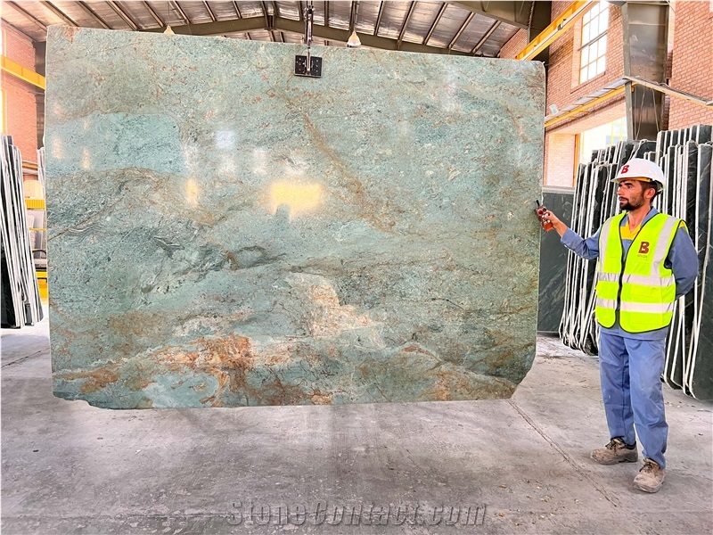 Iran Green Granite Slabs - MIRACLE S1
