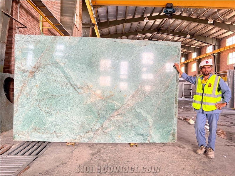 Iran Green Granite Slabs MIRACLE S2