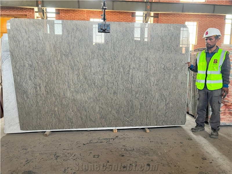 Iran Green Marble Slabs - STRING