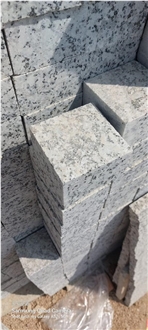 P White Granite Cobble Stone