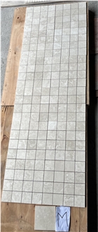 Botticino Extra Light 3"X3" Honed Mosaic Mosaic Tiles