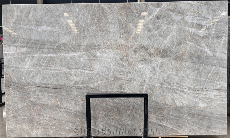 Brazilian Platinum Dark Grey Marble Slabs