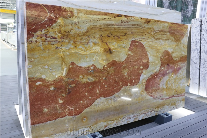 Golden Quartzite Slabs