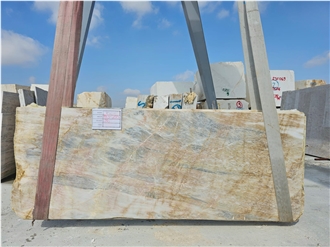 Rapsody Gold Marble Slabs- 22F066