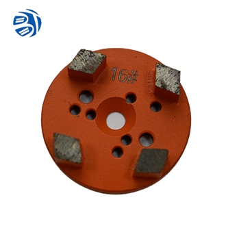 BTS28 Diamond Grinding Plate Diamond Segment Grinding Pads
