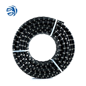 Granite Stone Quarry Diamond Wire Saw Marble Cutting