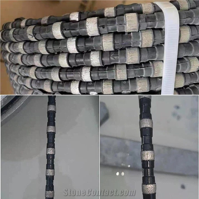 Granite Stone Quarry Diamond Wire Saw Marble Cutting