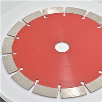 Red 180Mm Multi Teeth Diamond Saw Blade For Stone