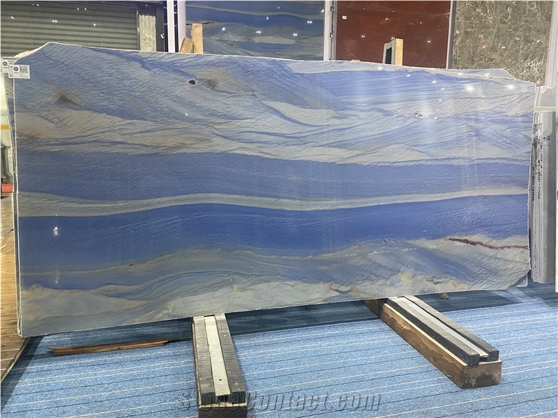 Hot Selling Blue Sky Quartzite Slabs For Villa Projects