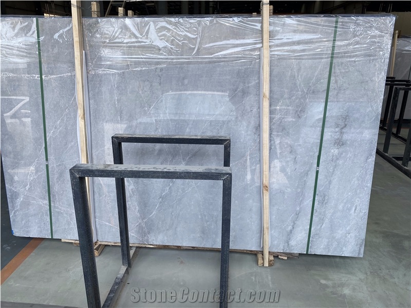 Turkey Hermes Gray Marble Slabs With Good Price