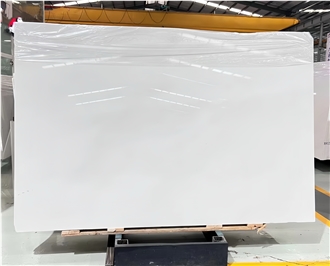 White Kavala Crystal Bianco Polaris Marble Slabs