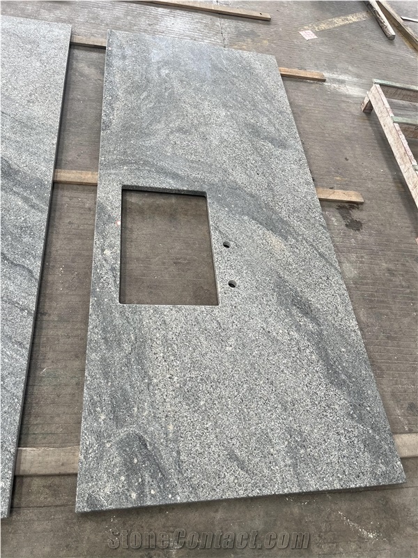 Light Granite Commercial Kitchen Tops