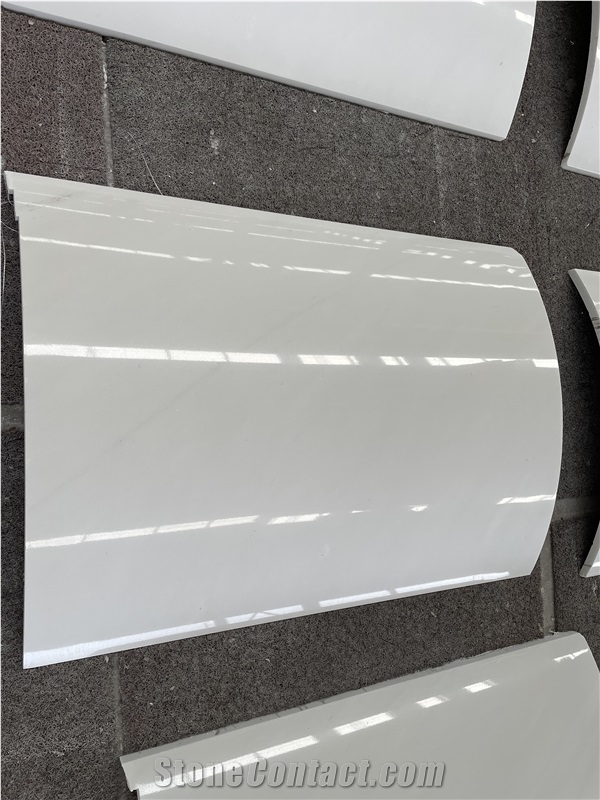 Sivec White Marble Hollow Column Panels