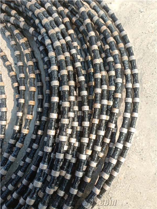 Diamond Rubber Wire For Granite And Natural Qurtzite Quarry