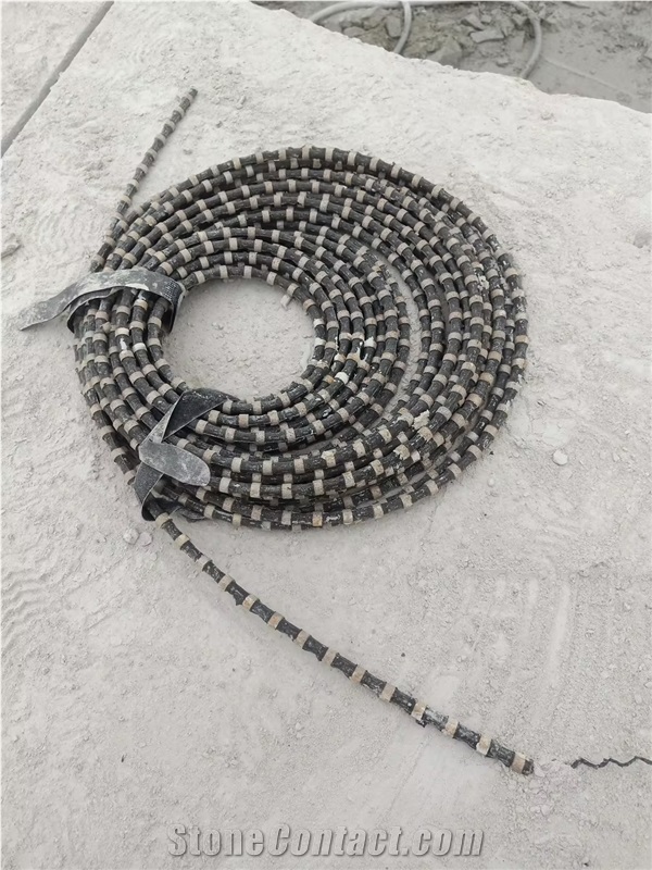 Diamond Rubber Wire For Granite And Natural Qurtzite Quarry
