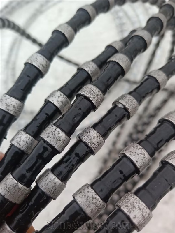 Diamond Rubber Wire For Granite And Natural Qurtzite Quarry