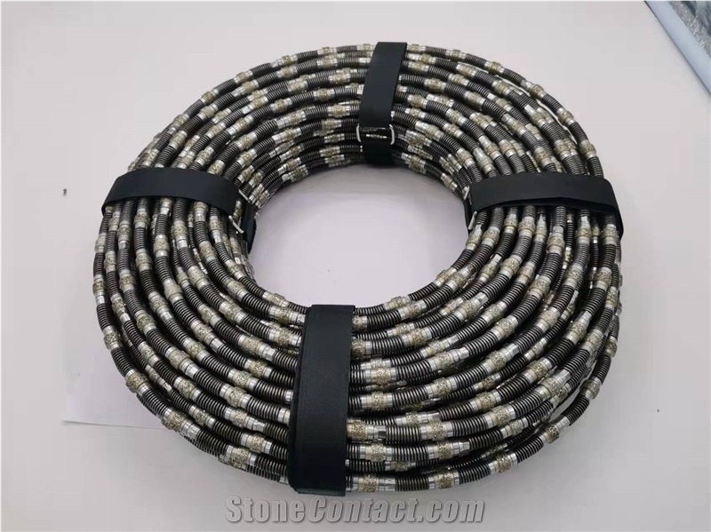 Electroplated Diamond Wire For Concrete And Marble Cutting