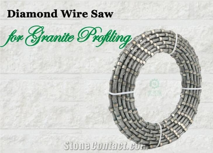 Hot Selling 8.3Mm Diamond Wire For Stone Cutting & Profiling