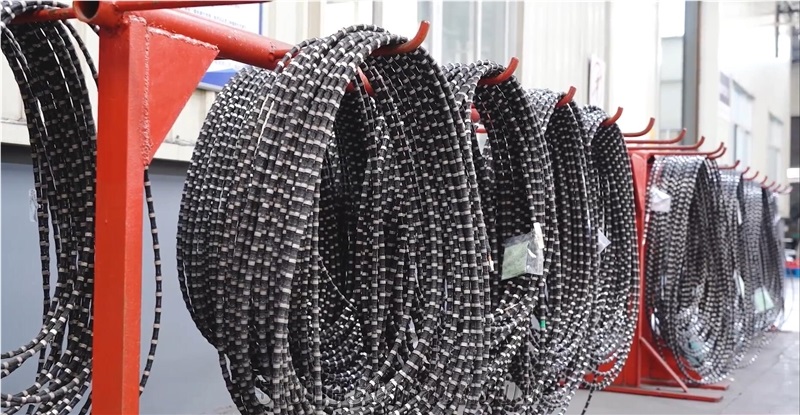 Hot Selling D12.2Mm Sintered Diamond Wire For Quarry
