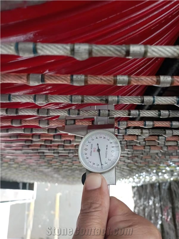 Hot Sintered Diamond Wire For Stones With Fast Cutting Speed