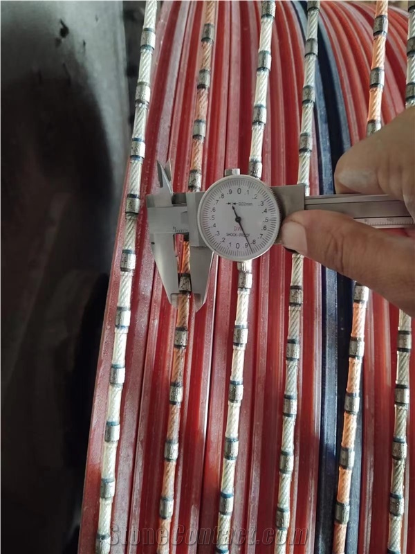 Hot Sintered Diamond Wire For Stones With Fast Cutting Speed