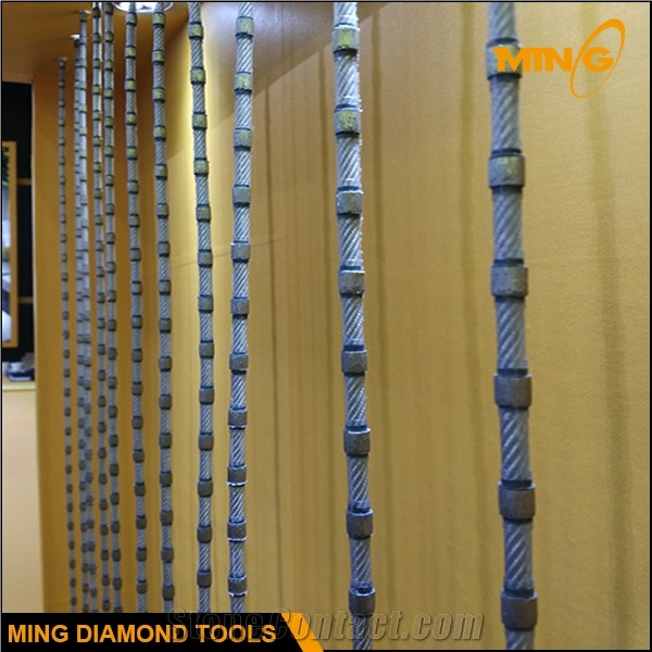 Multiwire For Granite And Quartzite Block Cutting