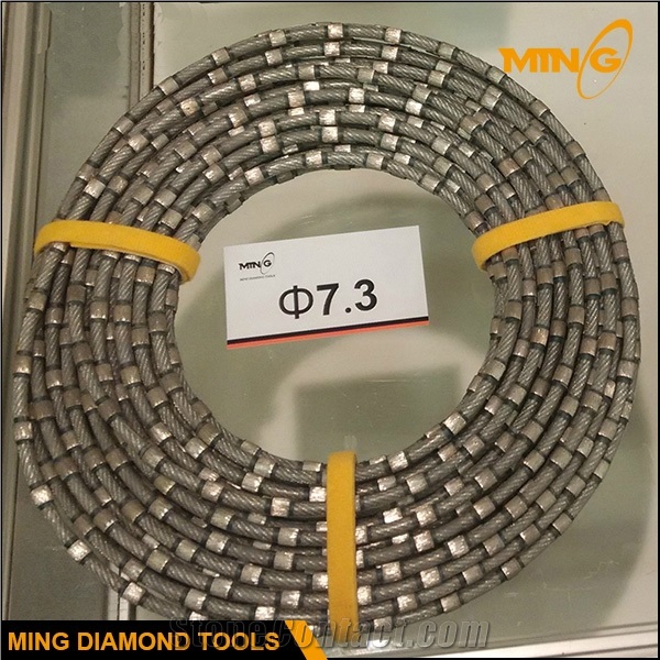 Multiwire For Granite And Quartzite Block Cutting