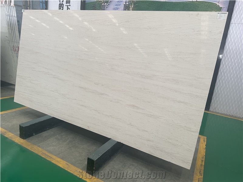Moca Cream Limestone Stone Light Beige Slabs For Wall Tile