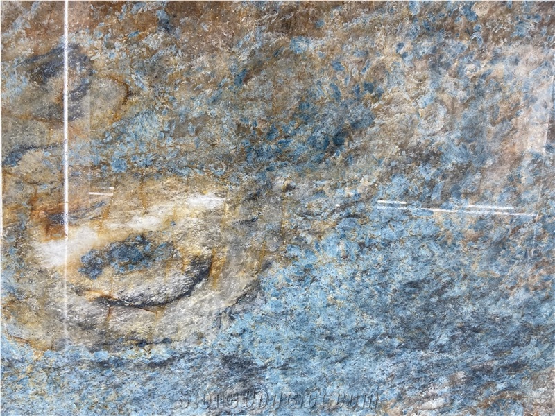Jeriba Blue Quartzite Slabs