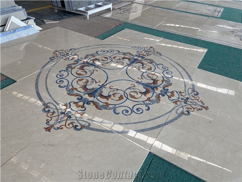 Marble Meddalion For Lobby Flooring Foyer Medallion