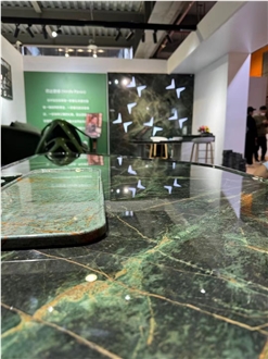 Royal Green Marble Slabs For Wall Decor