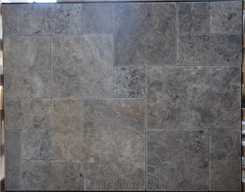 Silver Travertine Tiles