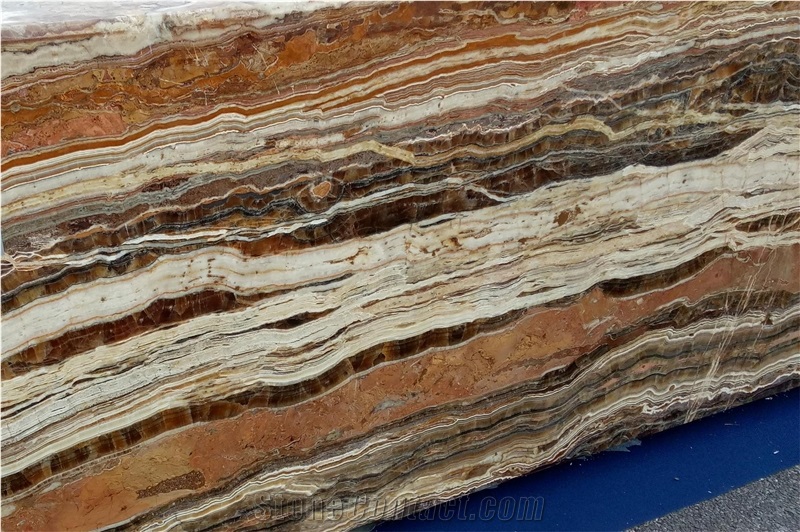 Picasso Red Onyx Slabs