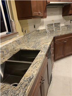 Golden Royal Granite Kitchen Countertop