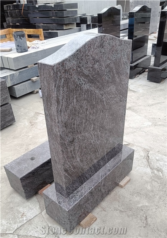 Bahama Blue Granite Monument