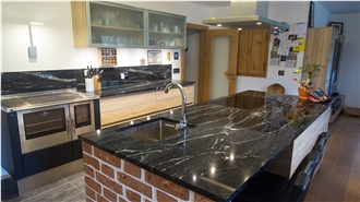 Titanium Granite Kitchen Countertops, Worktops