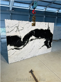 Panda White Marble - Dalmata Marble Slabs