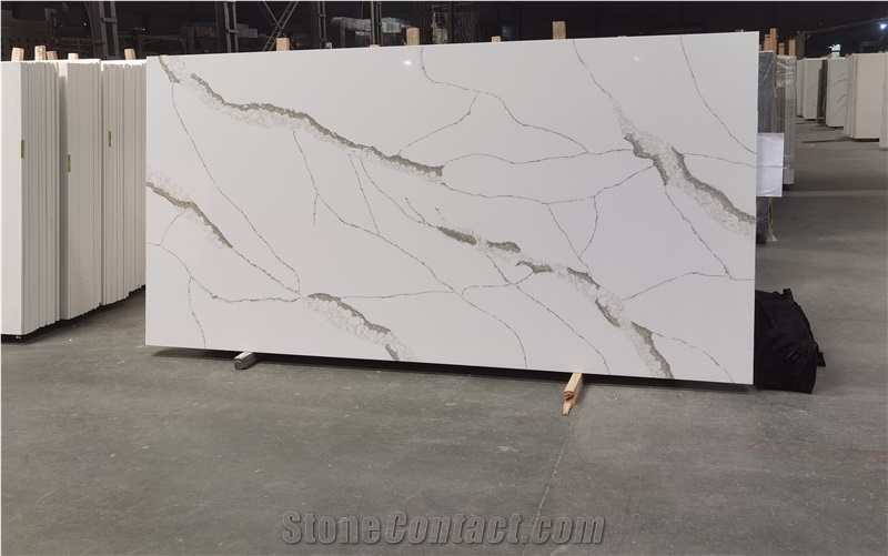 Man Made Stone Quartz Stone Slab,Engineered Stone