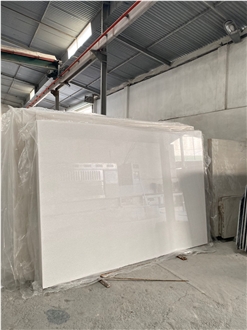 Pure White Marble Slabs, Floor Tile