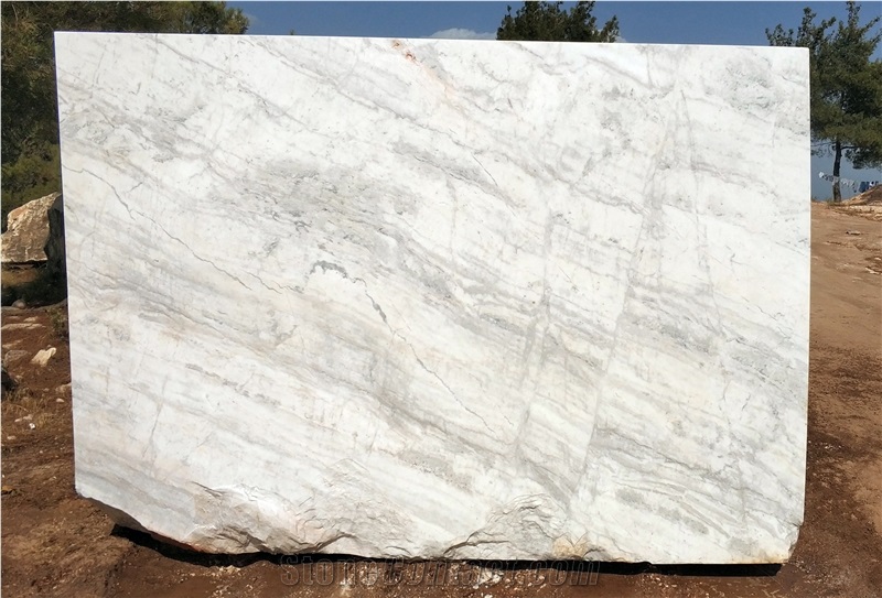Mugla Dolomite White Marble - Lugga White Marble Blocks