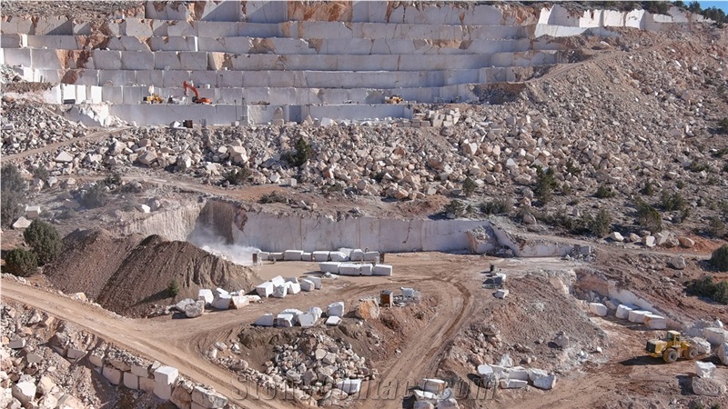 Almond Cream Marble Quarry