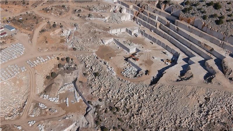 Almond Cream Marble Quarry