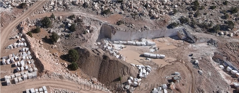 Almond Cream Marble Quarry