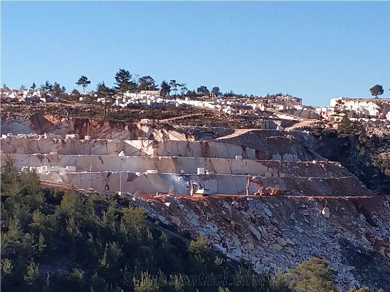 Mugla Dolomite White Marble - Lugga White Marble Quarry
