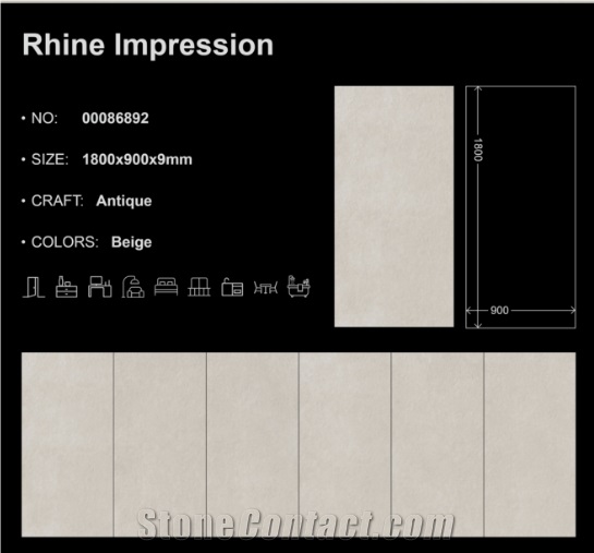 Rhine Sintered Stone Slabs