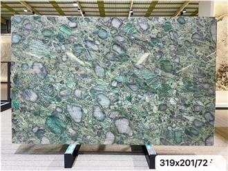 Green Mosaic Granite Slabs