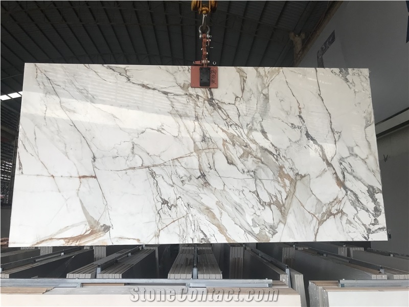 Artificial Arabescato Gold Sintered Stone Slabs